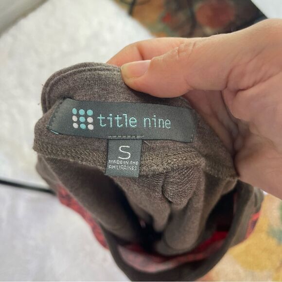 Title Nine Floral Aztec Print Boatneck Shift Dress - Picture 6 of 7